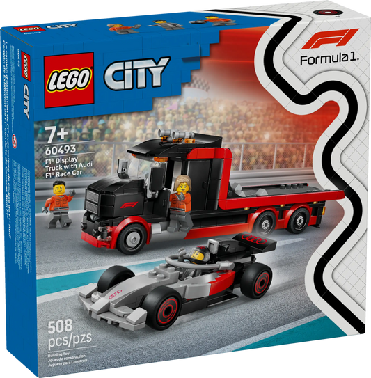 Lego City - F1 City Flatbed Truck #60493