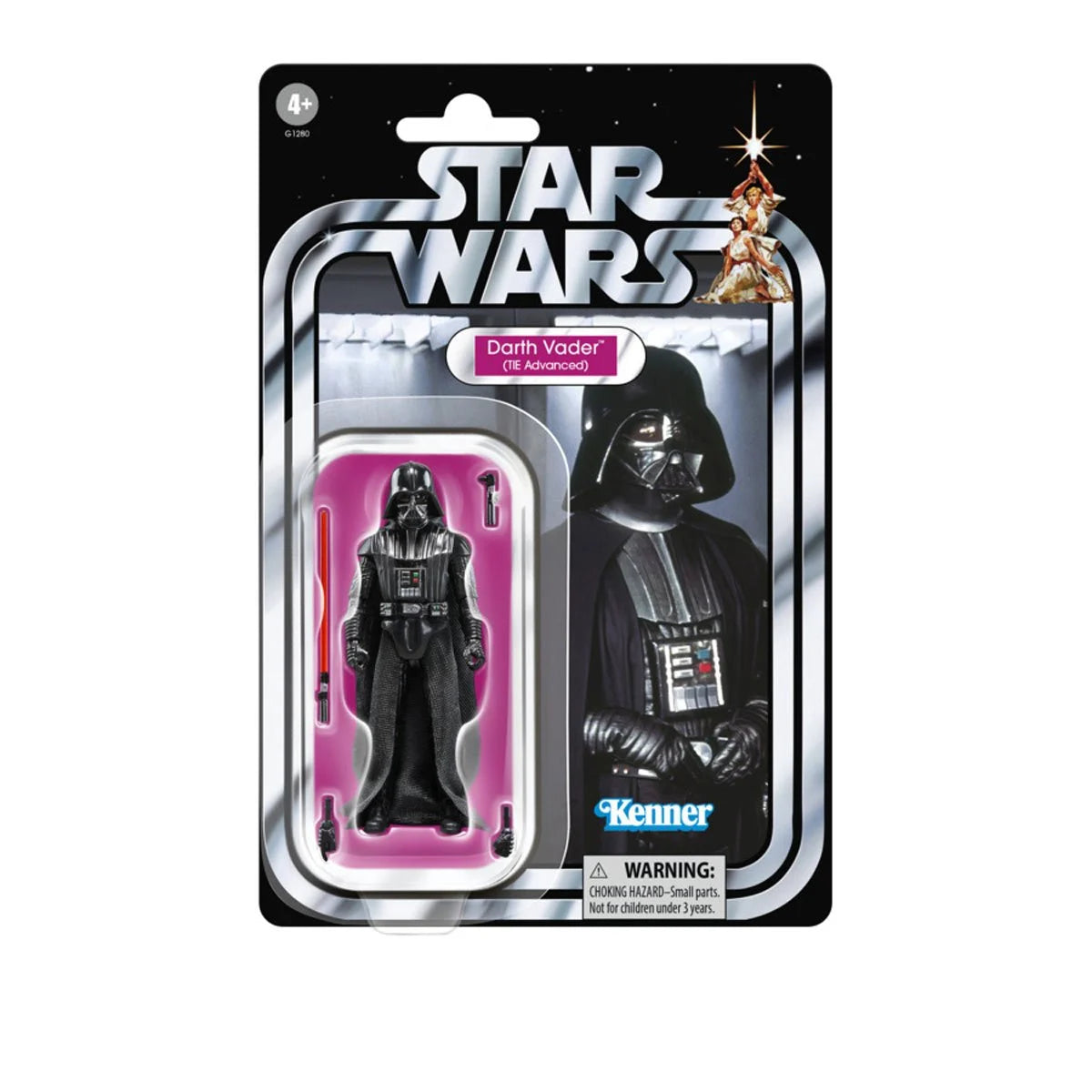 Star Wars The Vintage Collection - Darth Vader's TIE Advanced Vehicle with Carded Action Figure