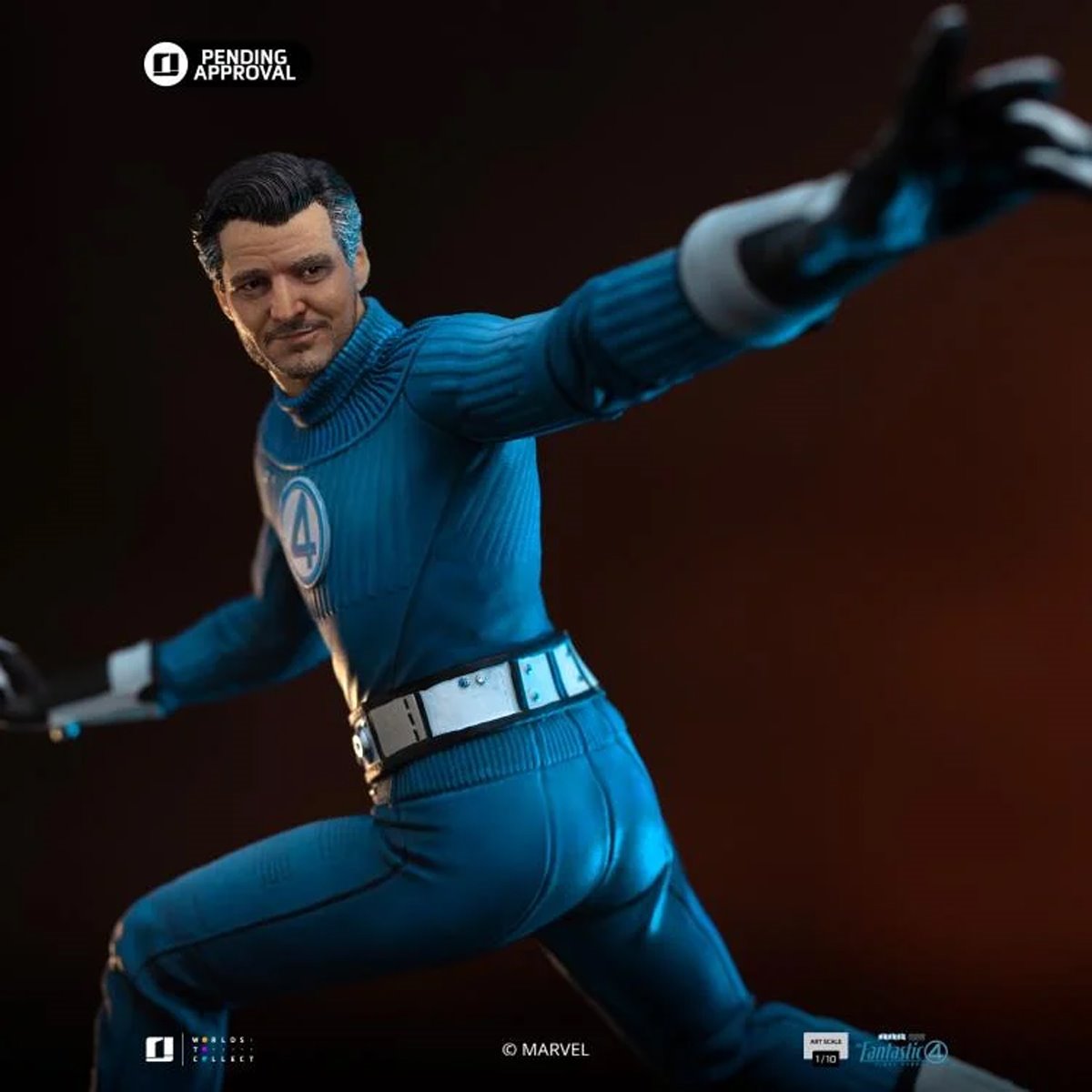 Iron Studios: The Fantastic Four - First Steps Mr. Fantastic 1:10 Art Scale Limited Edition Statue