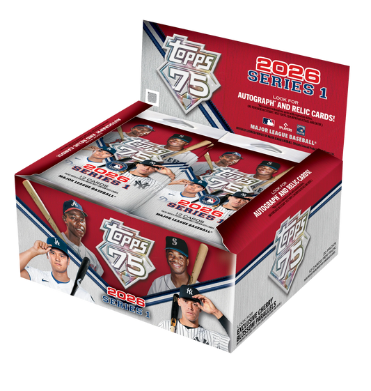 2026 Topps Series 1 Baseball - Japan Series Edition - 20-Pack Retail Box (PRE-ORDER APRIL 15)