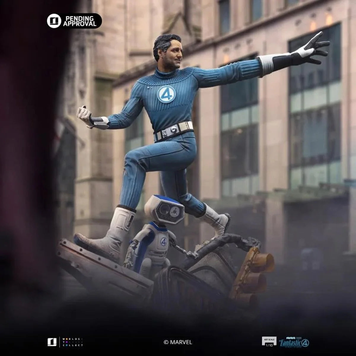 Iron Studios: The Fantastic Four - First Steps Mr. Fantastic 1:10 Art Scale Limited Edition Statue