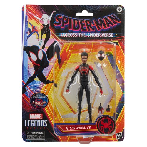 Spider-Man Across The Spider-Verse Marvel Legends Miles Morales 6-Inch Action Figure