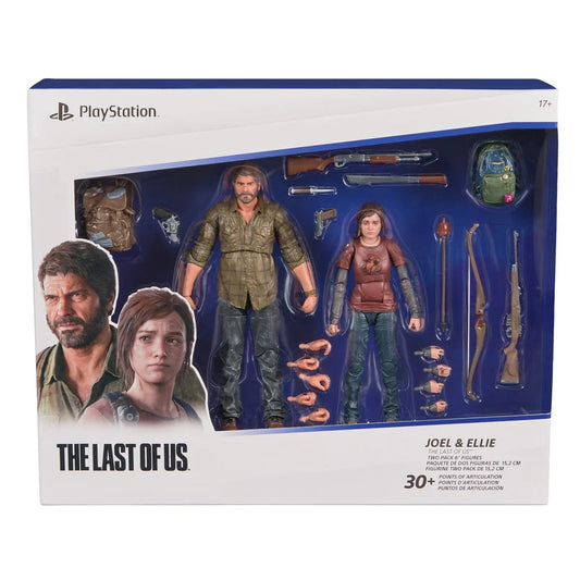 The Last of Us - Playstation  - Joel and Ellie 6-Inch Action Figure 2-Pack