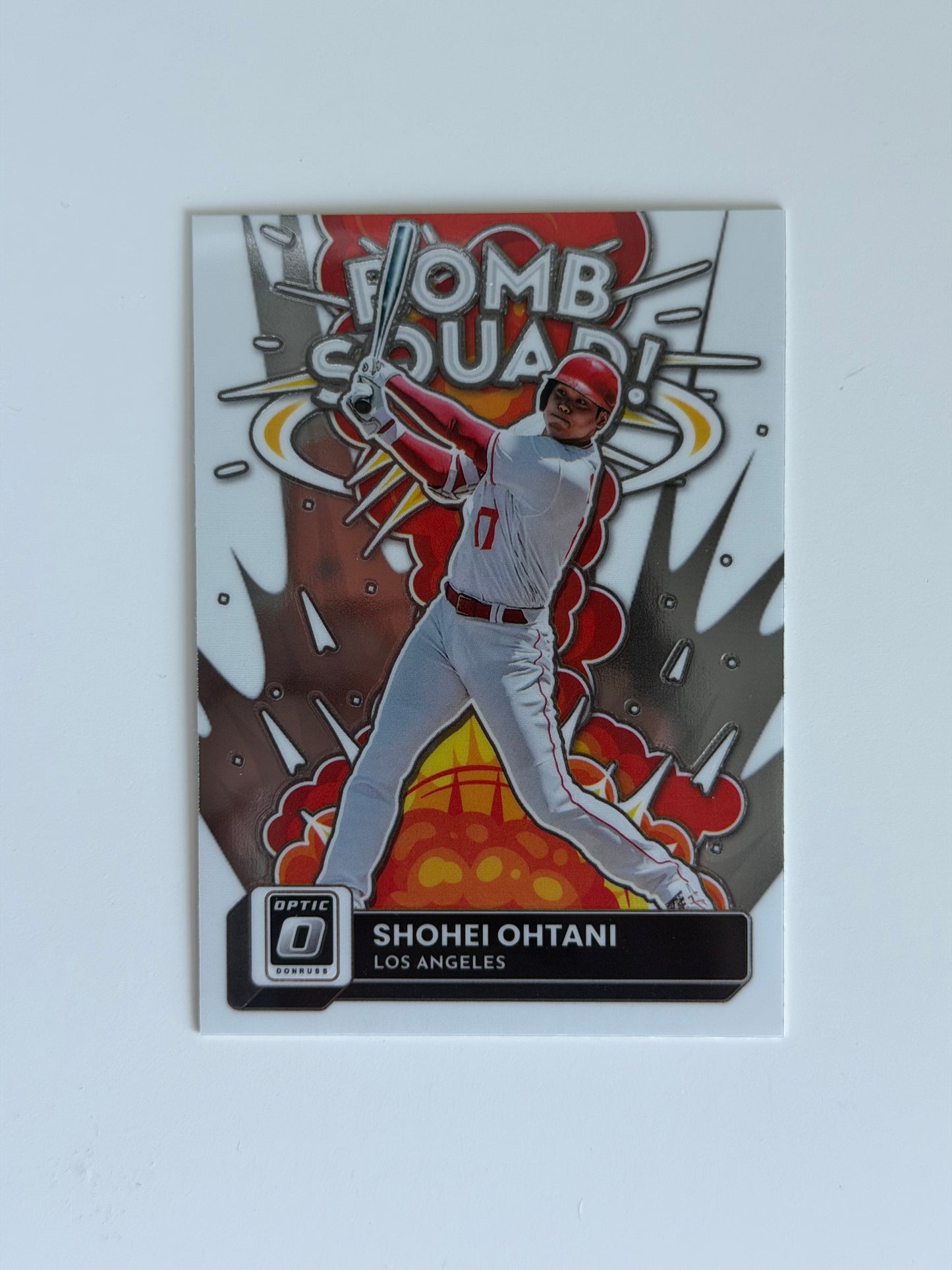 2022 Panini Donruss Optic Baseball — Bomb Squad - Shohei Ohtani - #BS-3 - Raw Ungraded Card