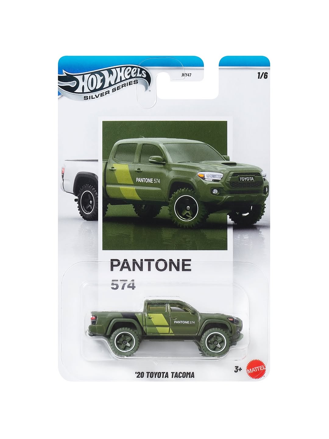 Hot Wheels Silver Series - Pantone Mix 2 - Pantone 20 Toyota Tacoma