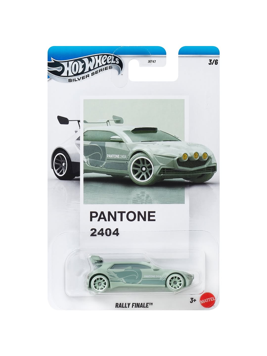 Hot Wheels Silver Series - Pantone Mix 2 - Complete Set of 6 Including Chase - JKY47