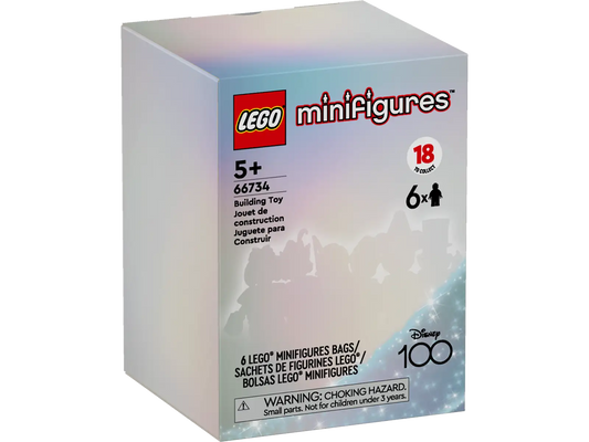 LEGO Minifigure Series - Minifigures Disney 100 Blind Box 6 Pack - #66734 (RETIRED)