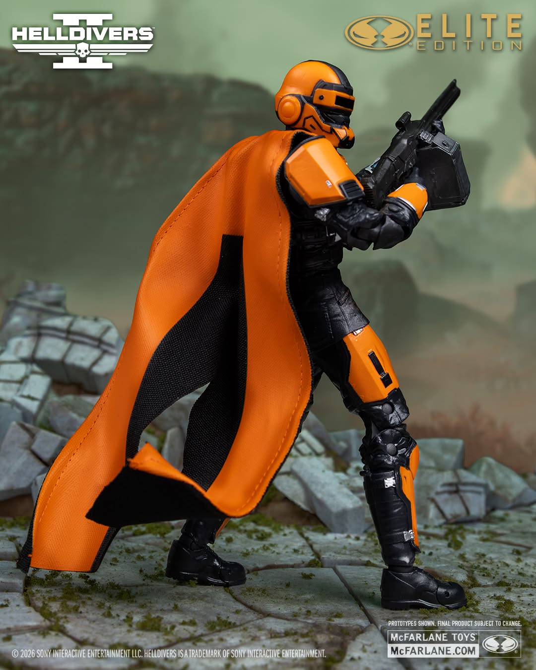 McFarlane Elite Edition - Helldivers CE-25 Trench Engineer - 7" Deluxe Action Figure