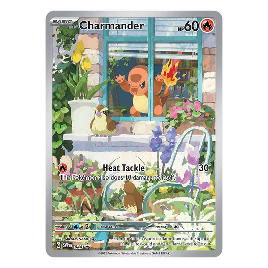 2023 Pokemon - SVP EN Obsidian Flames - Charmander - Black Star Promo ETB #044 -  Ungraded Card