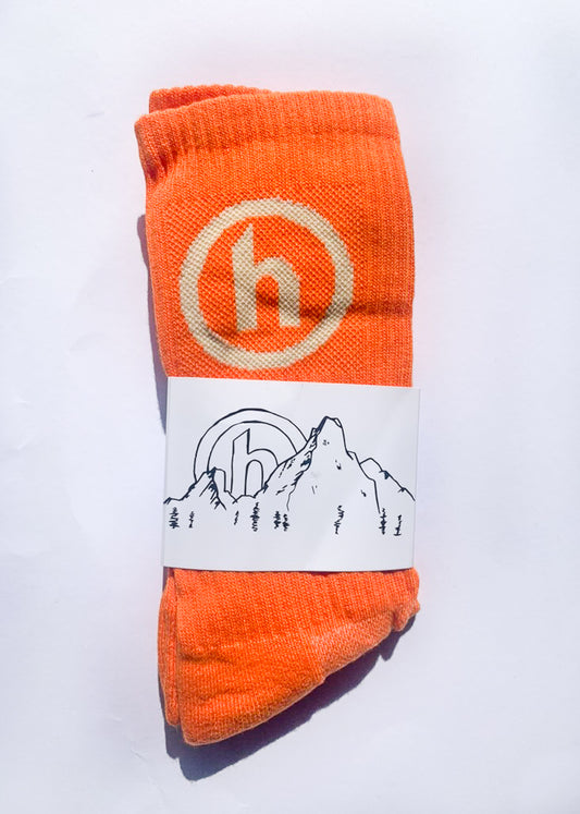 Hidden NY Orange Classic Socks