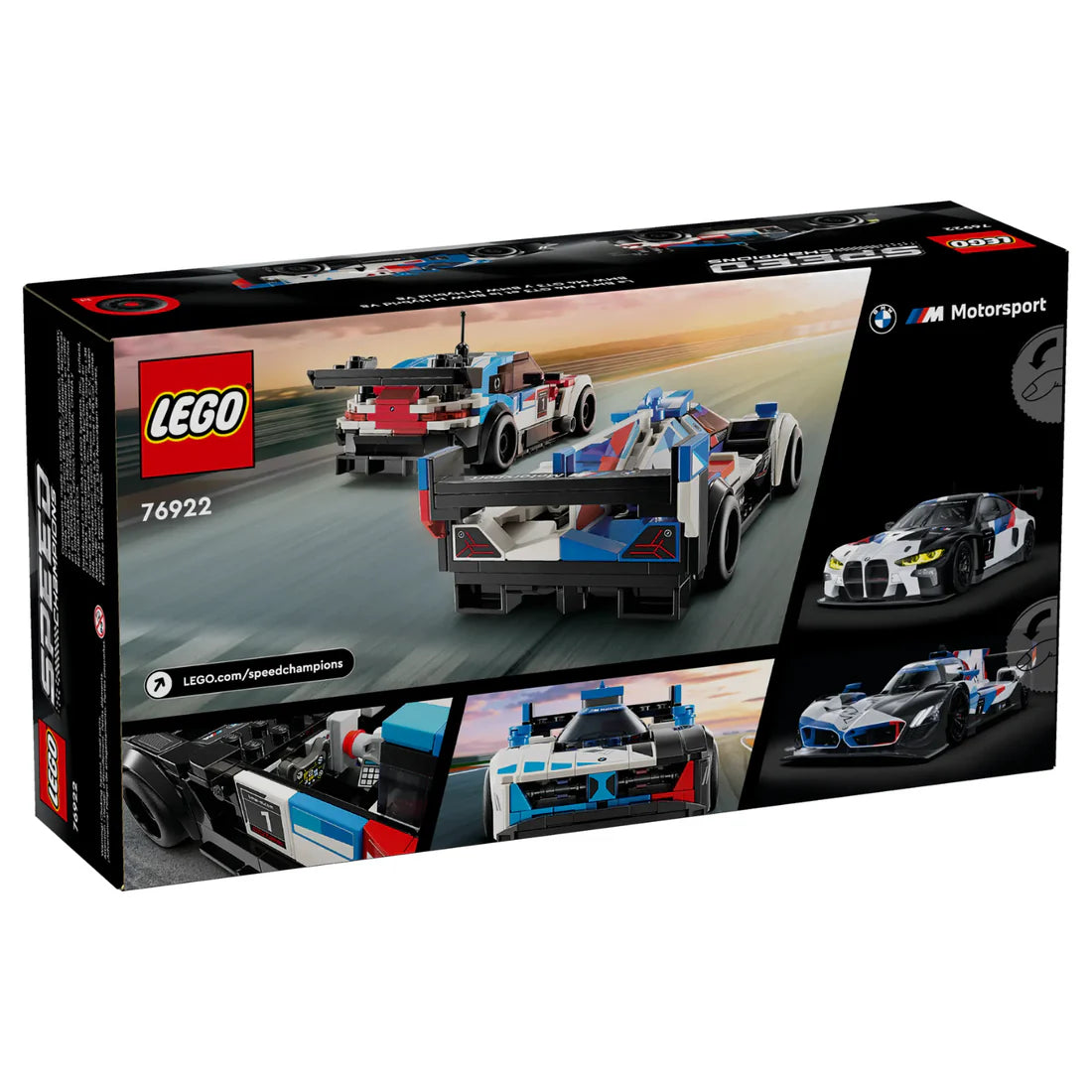 LEGO - BMW M4 GT3 and BMW M Hybrid V8 Speed Champions Racing Cars