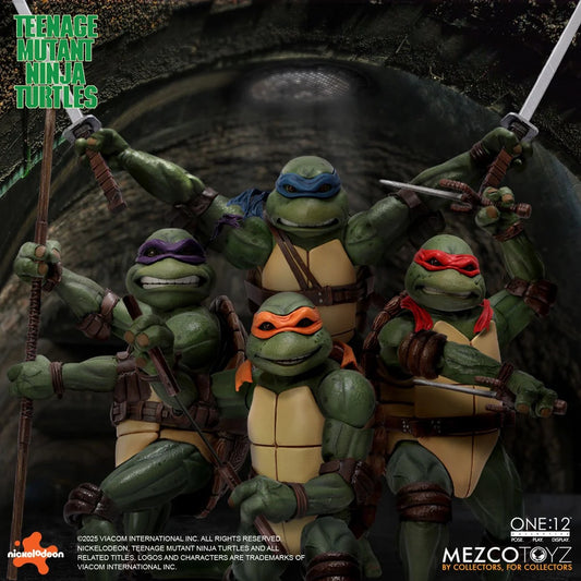 Teenage Mutant Ninja Turtles (1990 Movie) Deluxe Edition One:12 Collective Boxed Set - Mezco Toys (PRE-ORDER JULY 2026)