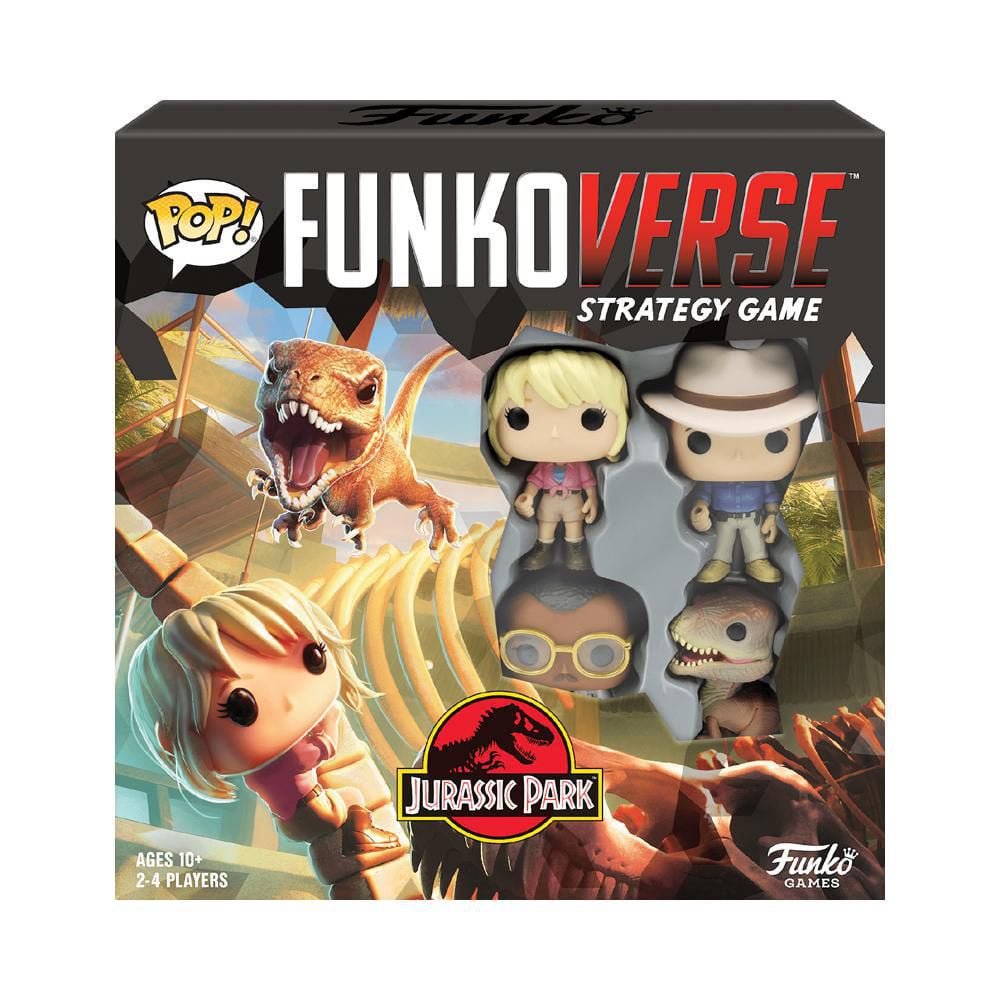 Pop! Funkoverse Strategy Game - Jurassic Park 100 Base Set