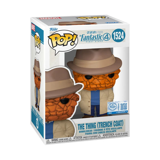 Funko Marvel - The Thing (Trench Coat) - Fantastic Four - Entertainment Earth Exclusive - #1524