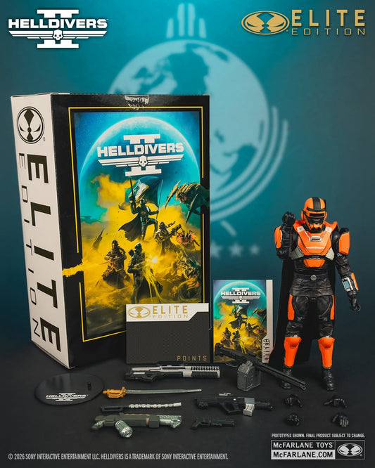 McFarlane Elite Edition - Helldivers CE-35 Trench Engineer - 7" Deluxe Action Figure (PRE-ORDER JUNE 2026)
