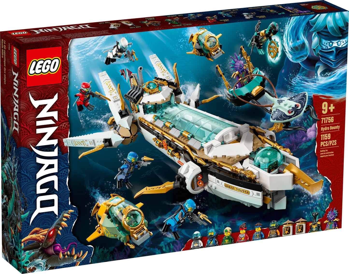 LEGO Ninjago - Hydro Bounty - 71756 (RETIRED)