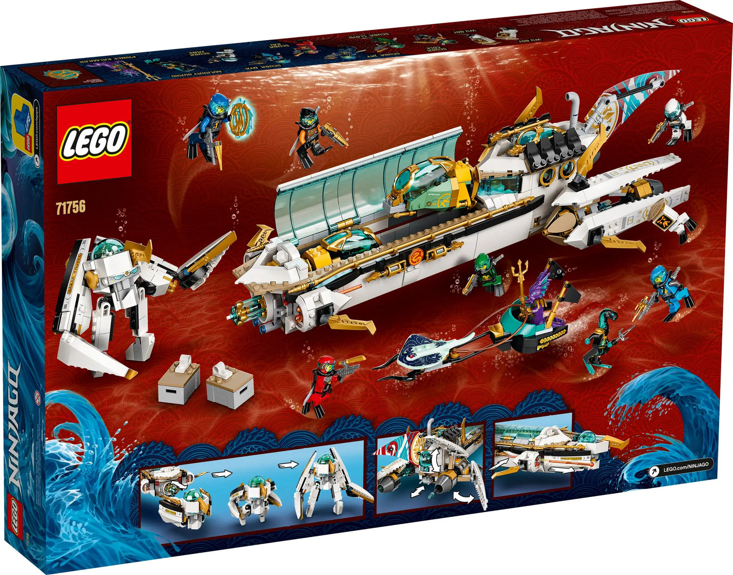 LEGO Ninjago - Hydro Bounty - 71756 (RETIRED)