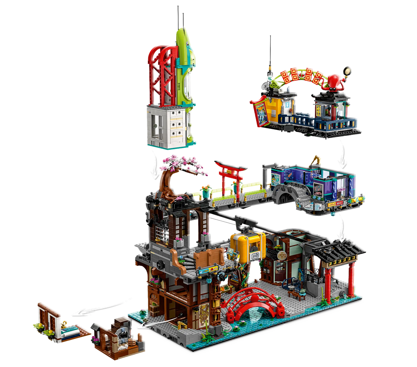 Lego Ninjago - NINJAGO® City Markets #71799 (RETIRED)
