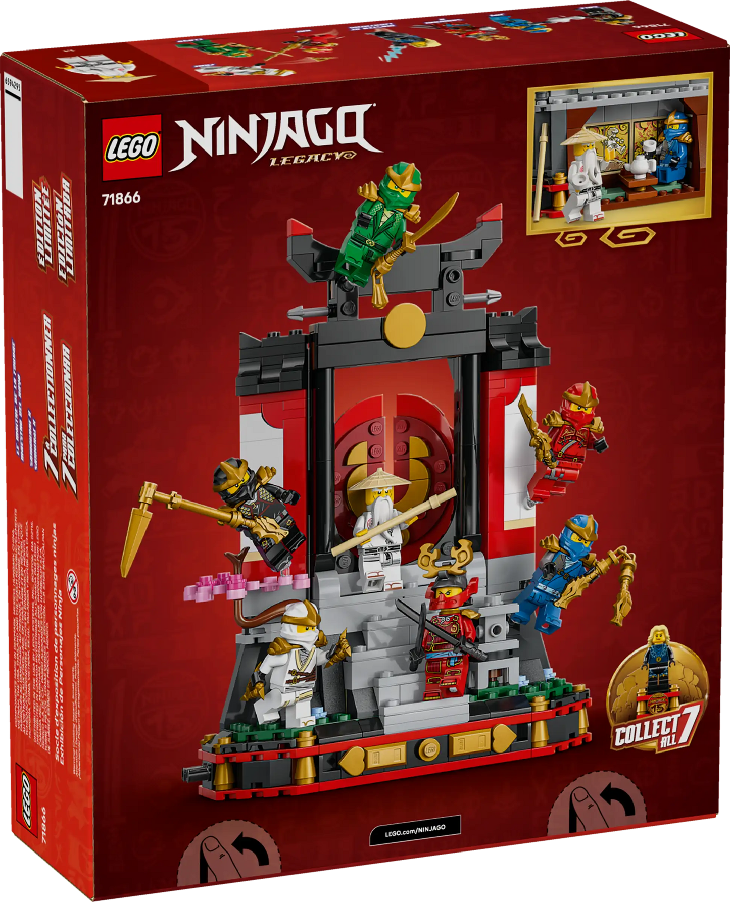 LEGO Ninjago - Ninja Character Display 15th Anniversary #71866 (PRE-ORDER JANUARY 2026)