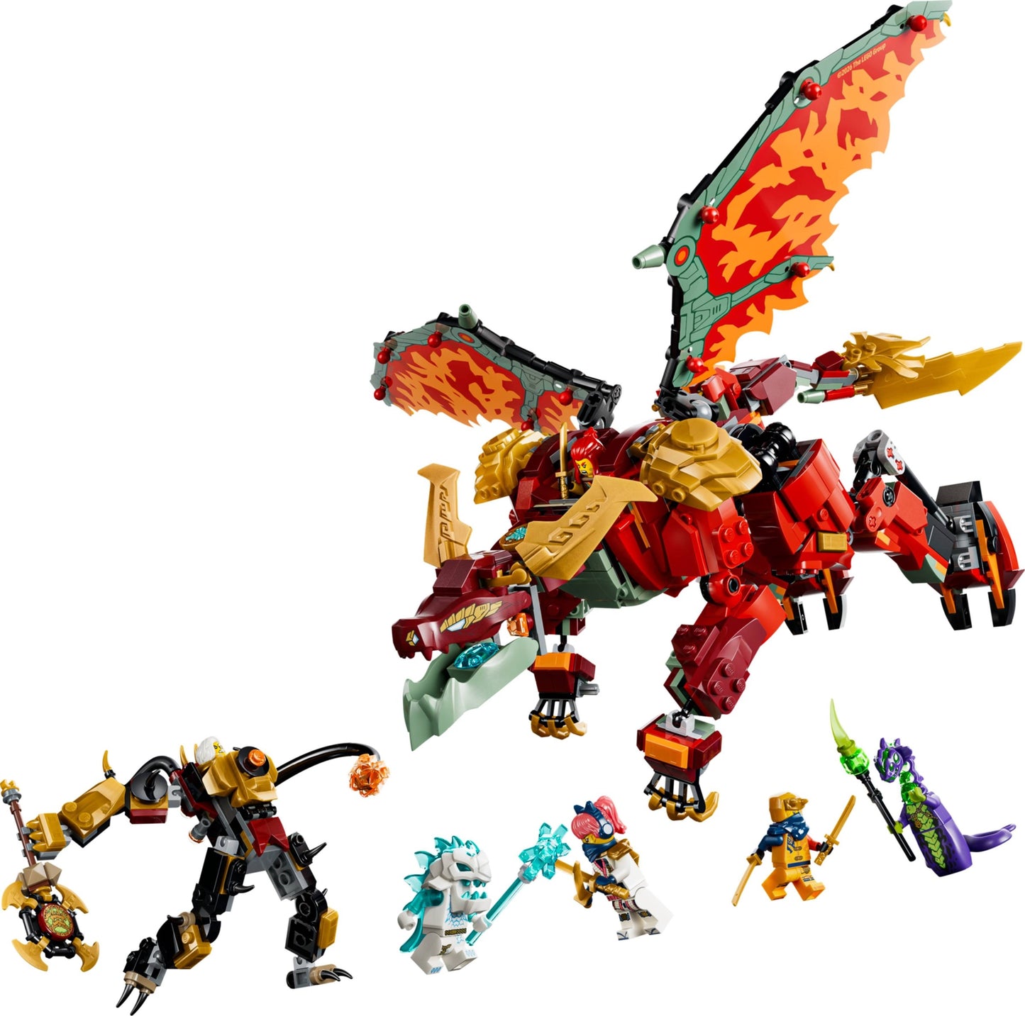 LEGO Ninjago - Wyldfyre's Transforming Dragon Mech - 71868 - (PRE-ORDER AUG 1, 2026)