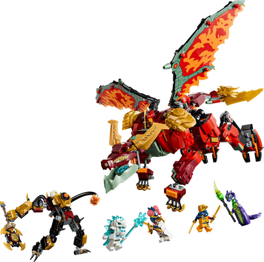 LEGO Ninjago - Wyldfyre's Transforming Dragon Mech - 71868 - (PRE-ORDER AUG 1, 2026)