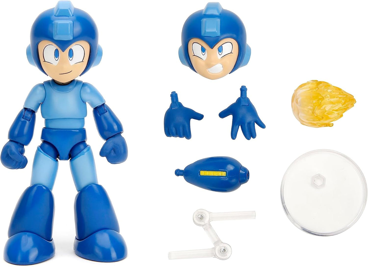 Jada Toys - Mega Man 4" Inch Action Figure 1/12 Scale - Mega Man Blue