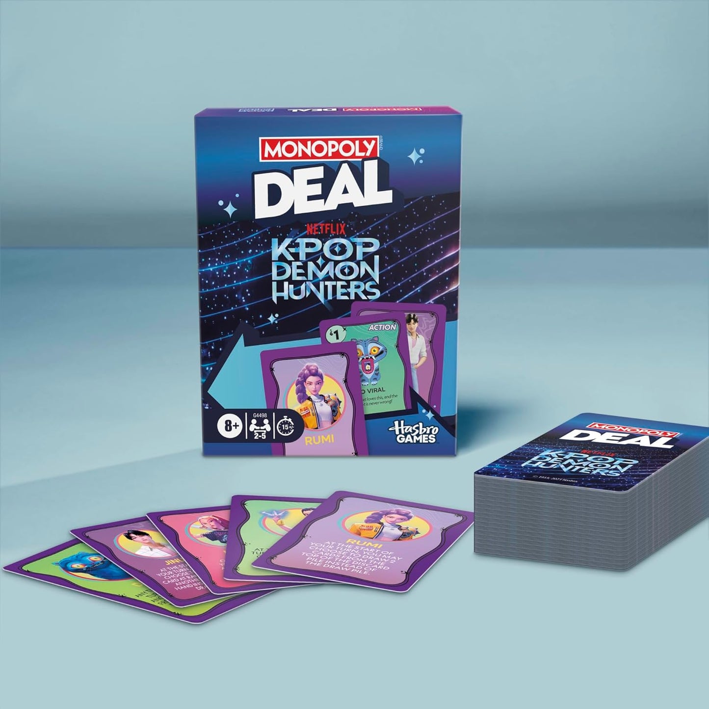 Monopoly Deal: K-Pop Demon Hunters Game