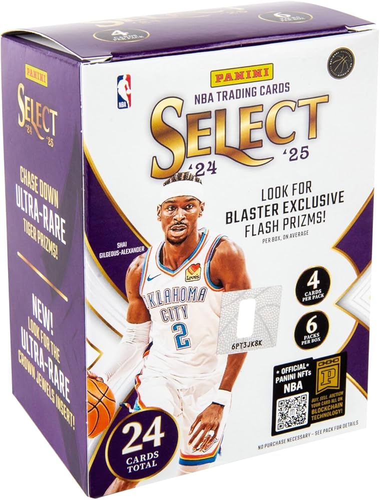 2024-25 Panini Basketball Select Blaster Box