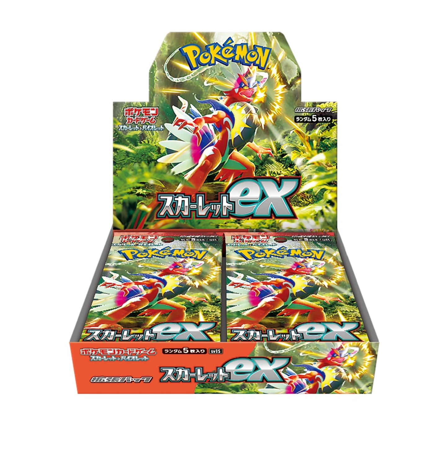 Pokemon Japanese - Scarlet EX Japanese Booster Box