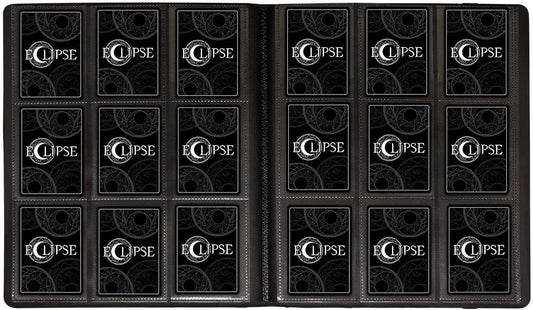 Eclipse - 9-Pocket PRO-Binder - Eclipse Jet Black - Holds up to 360 Cards
