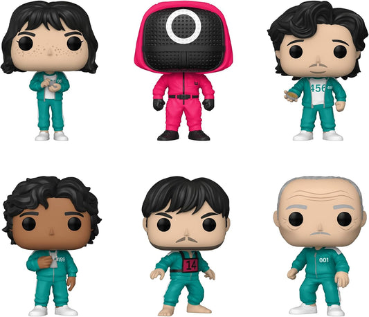Funko Squid Game Pop! Vinyl Figure - Complete Set of 6 - Season 1