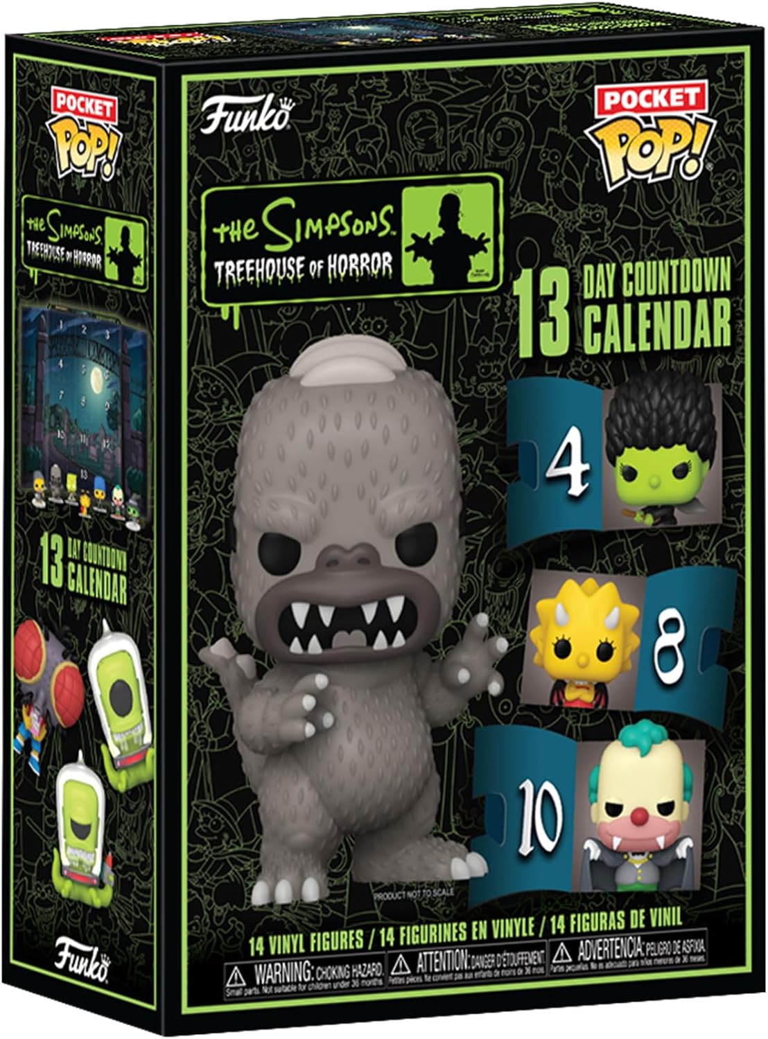 The Simpsons Treehouse of Horror 13-Day Countdown 2024 Edition Funko Advent Calendar