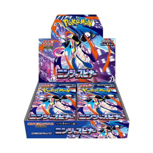 Pokemon Japanese - Mega M4 - Ninja Spinner Booster Box (PRE-ORDER SHIPS MARCH 16)