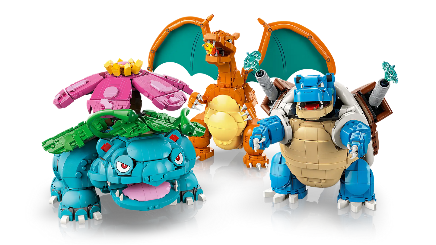 LEGO Pokemon - Venusaur, Charizard and Blastoise #72153 (PRE-ORDER MARCH 2026)