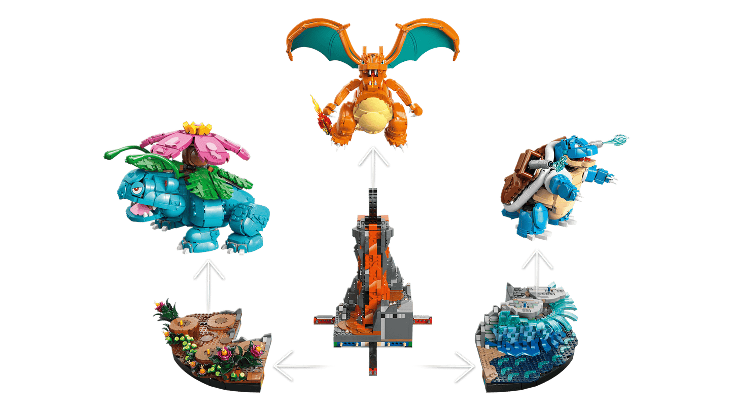 LEGO Pokemon - Venusaur, Charizard and Blastoise #72153 (PRE-ORDER MARCH 2026)