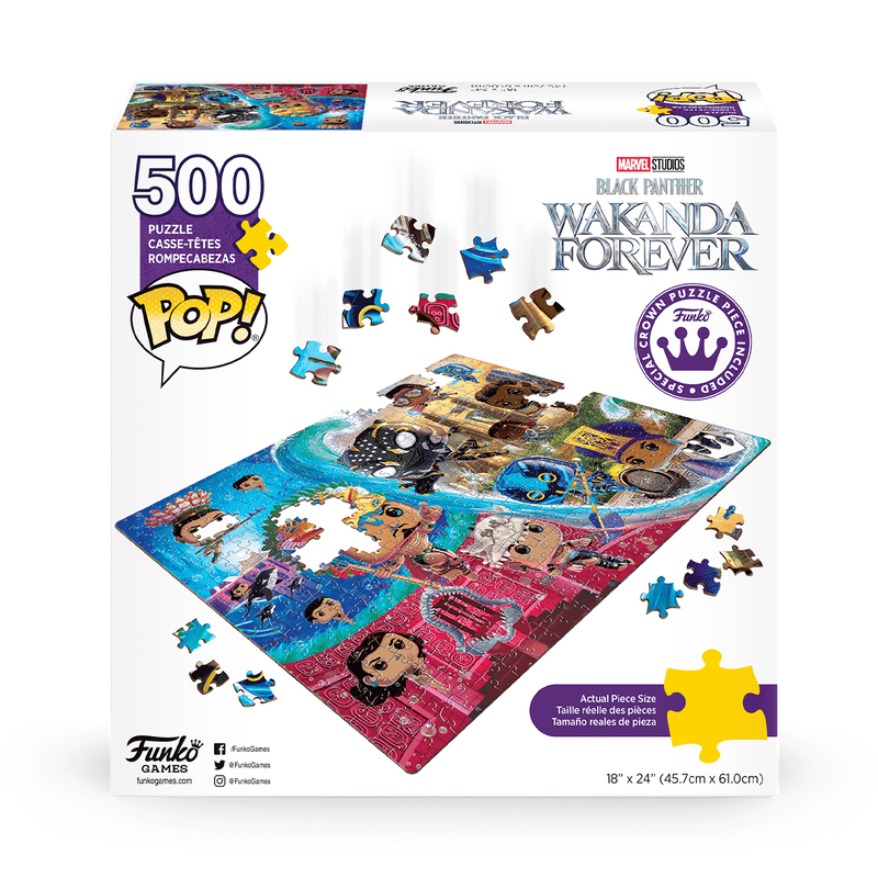 Pop! Black Panther 500pc Puzzle
