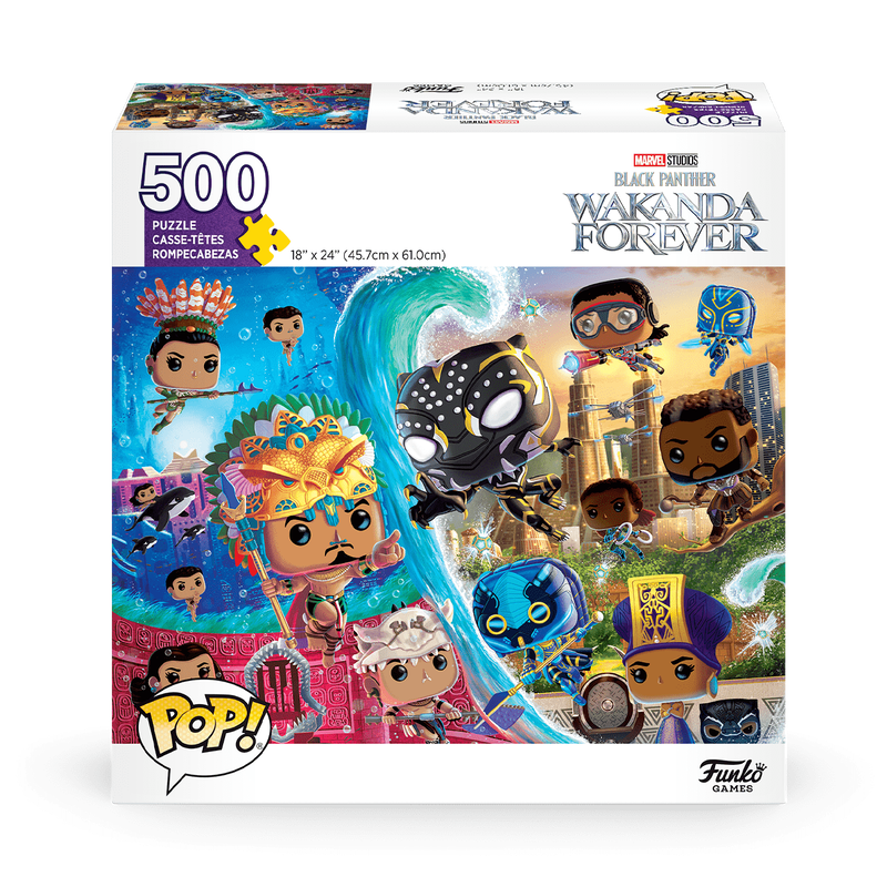 Pop! Black Panther 500pc Puzzle