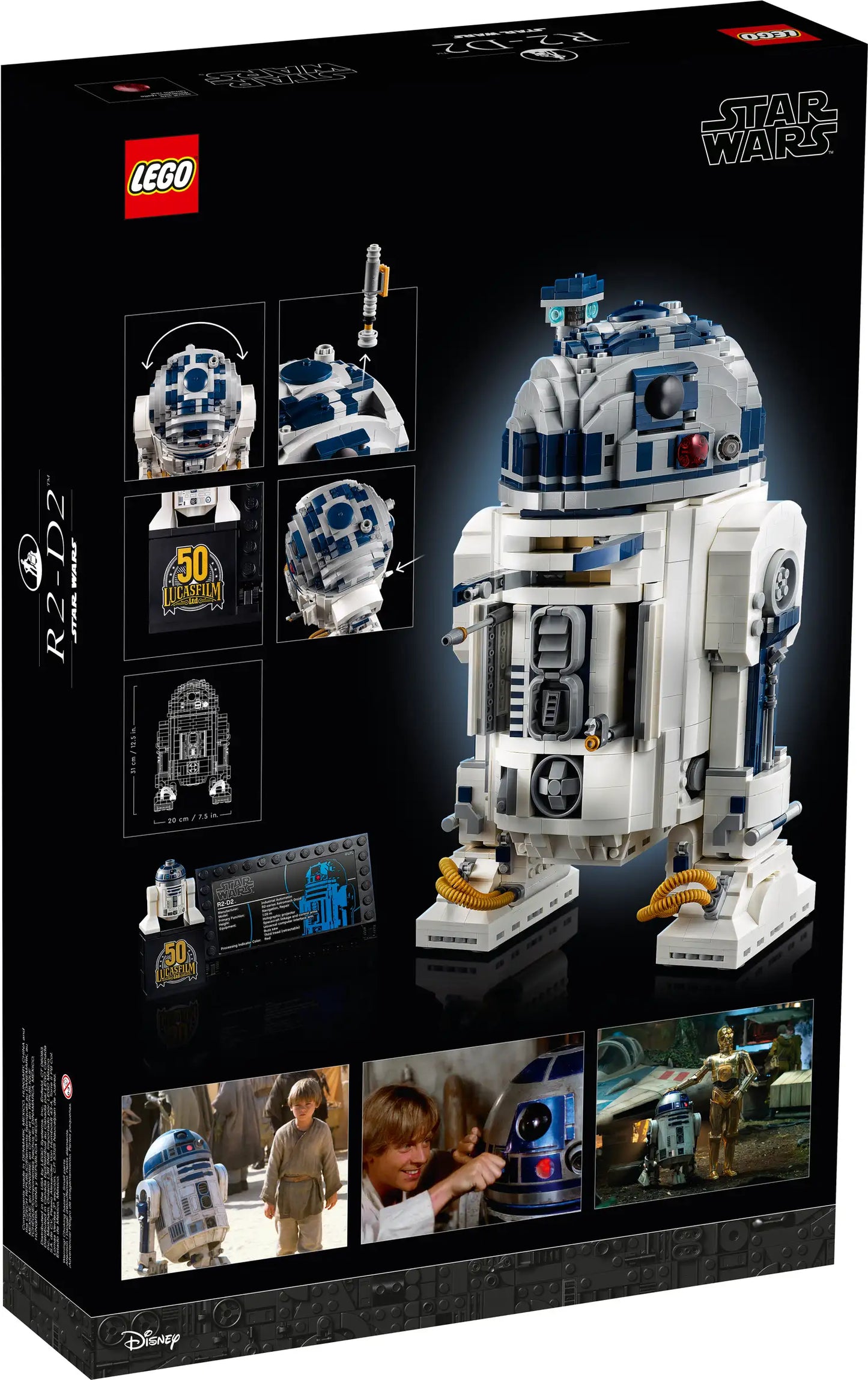 LEGO Star Wars - R2-D2 - 75308 (Hard to Find)