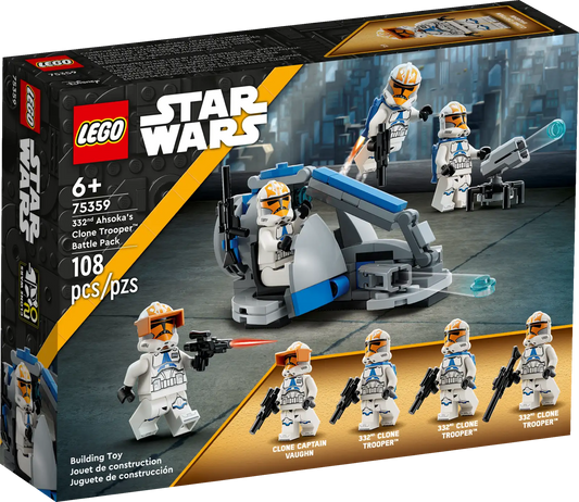 LEGO Star Wars - 332nd Ahsoka's Clone Trooper Battle Pack - #75359 (RETIRED)