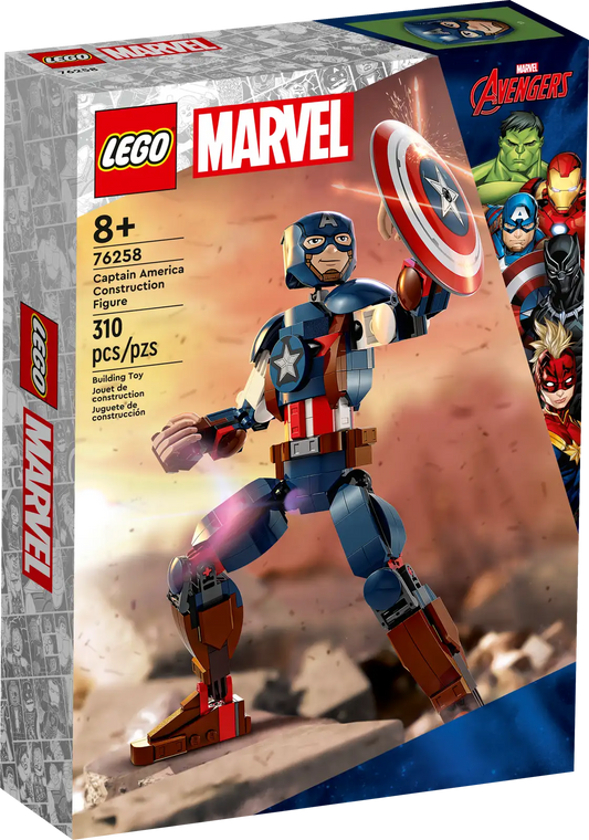 LEGO Marvel - Captain America Construction Figure - #76258 (RETIRED)