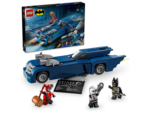 LEGO DC Comics Super Heroes - Batman with the Batmobile vs Harley Quinn and Mr. Freeze - #76274