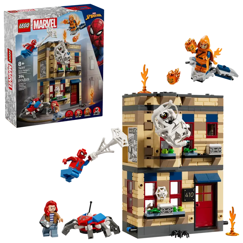 LEGO Marvel - Peter Parkers Apartment - #76317 (PRE-ORDER AUGUST 1)