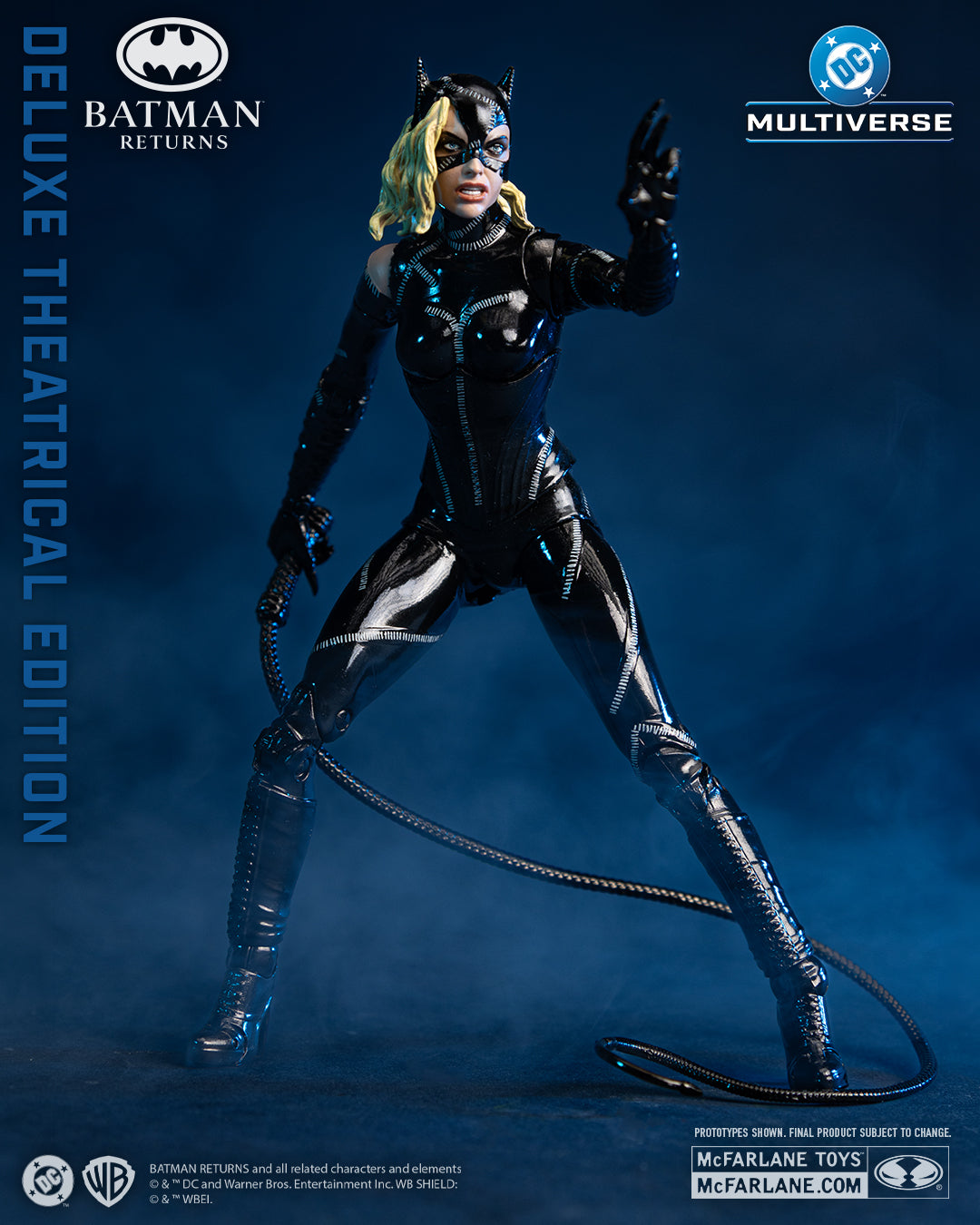 McFarlane DC - Battle Damaged Catwoman (Deluxe Theatrical Edition) - Batman Returns - 7-Inch Action Figure (PRE-ORDER August 2026)