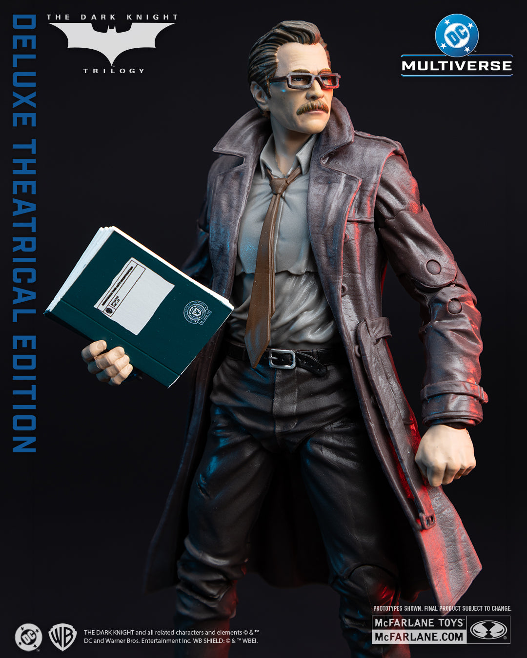 McFarlane DC - Commissioner Gordon (Deluxe Theatrical Edition) - The Dark Knight - 7-Inch Action Figure (PRE-ORDER August 2026)