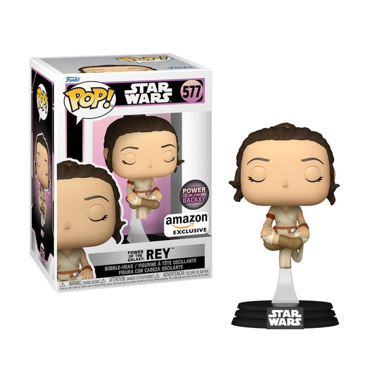 Funko Star Wars - Power of The Galaxy - Rey - #577 Amazon Exclusive