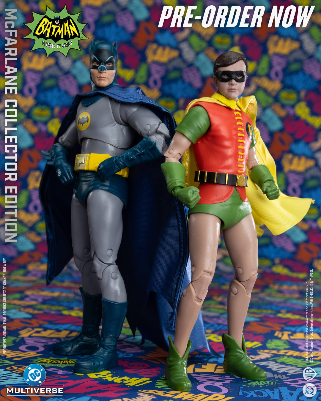 McFarlane Batman and Robin (Batman Classic TV Series) Collector Edition 2-Pack (PRE-ORDER SEPT 2026)