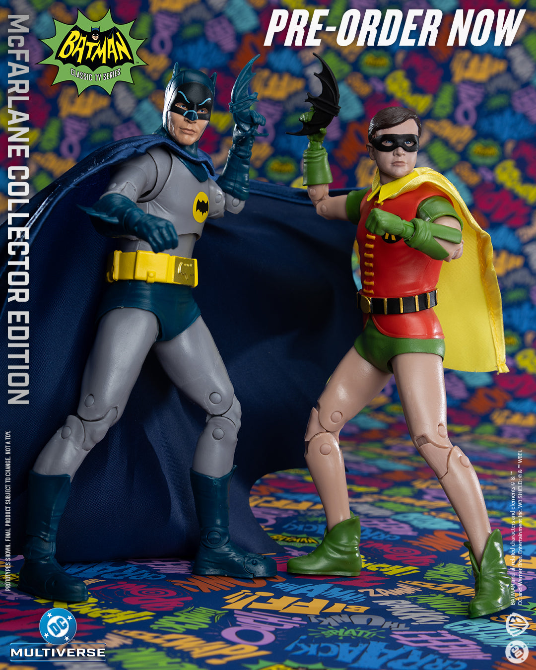 McFarlane Batman and Robin (Batman Classic TV Series) Collector Edition 2-Pack (PRE-ORDER SEPT 2026)