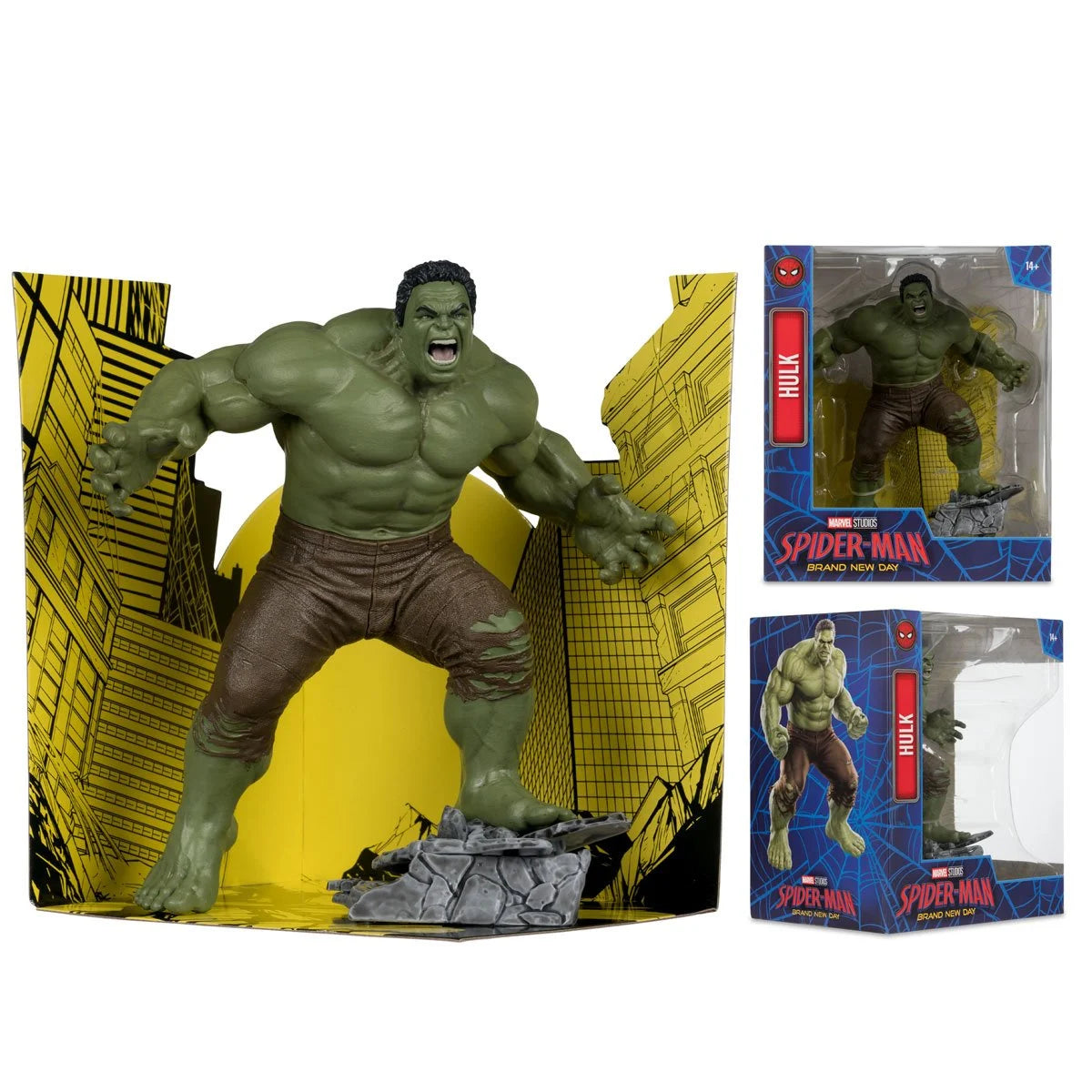McFarlane - Spider-Man: Brand New Day - Hulk 1:10 Scale Posted Figure with Scene