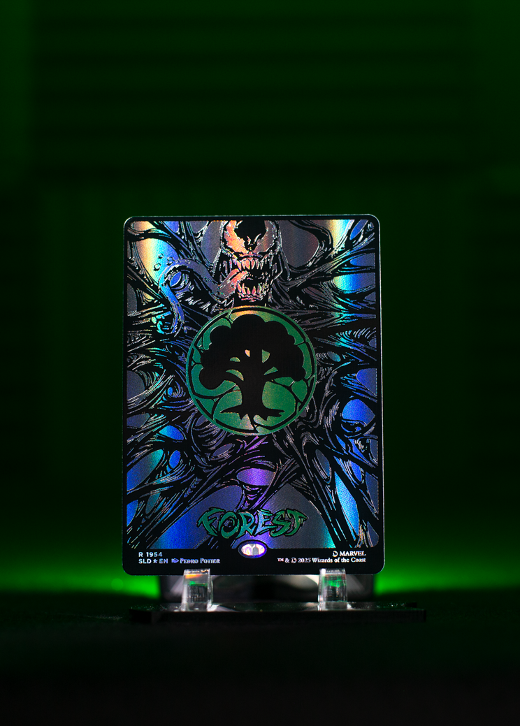 Magic: The Gathering - Secret Lair x Marvel's Spider-Man: Mana Symbiote Raised Foil Edition (SEALED)