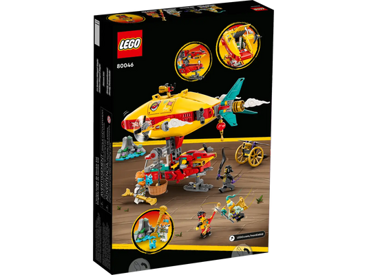 LEGO Monkie Kid - Monkie Kid's Cloud Airship - #80046 (RETIRED)